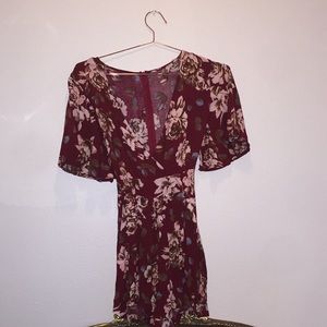 🥀Red Floral Romper🥀